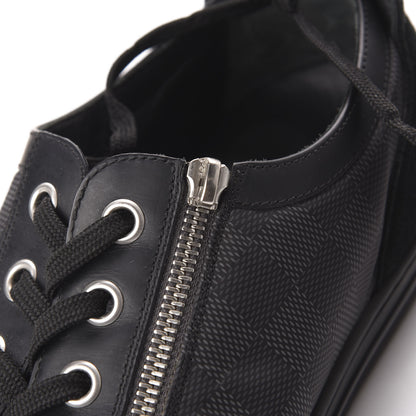 Louis Vuitton Damier Graphite Calfskin Suede Mens Aventure Sneakers 9.5 13 of 13
