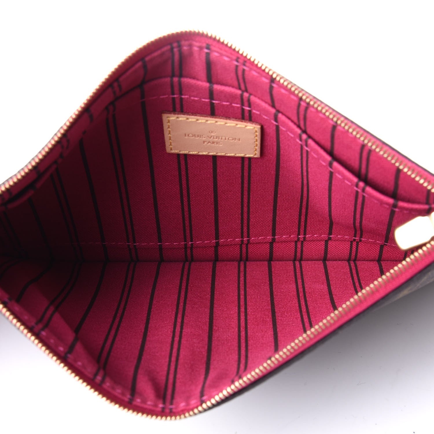 Louis Vuitton Monogram Neverfull MM GM Pochette Pivoine 3 of 4