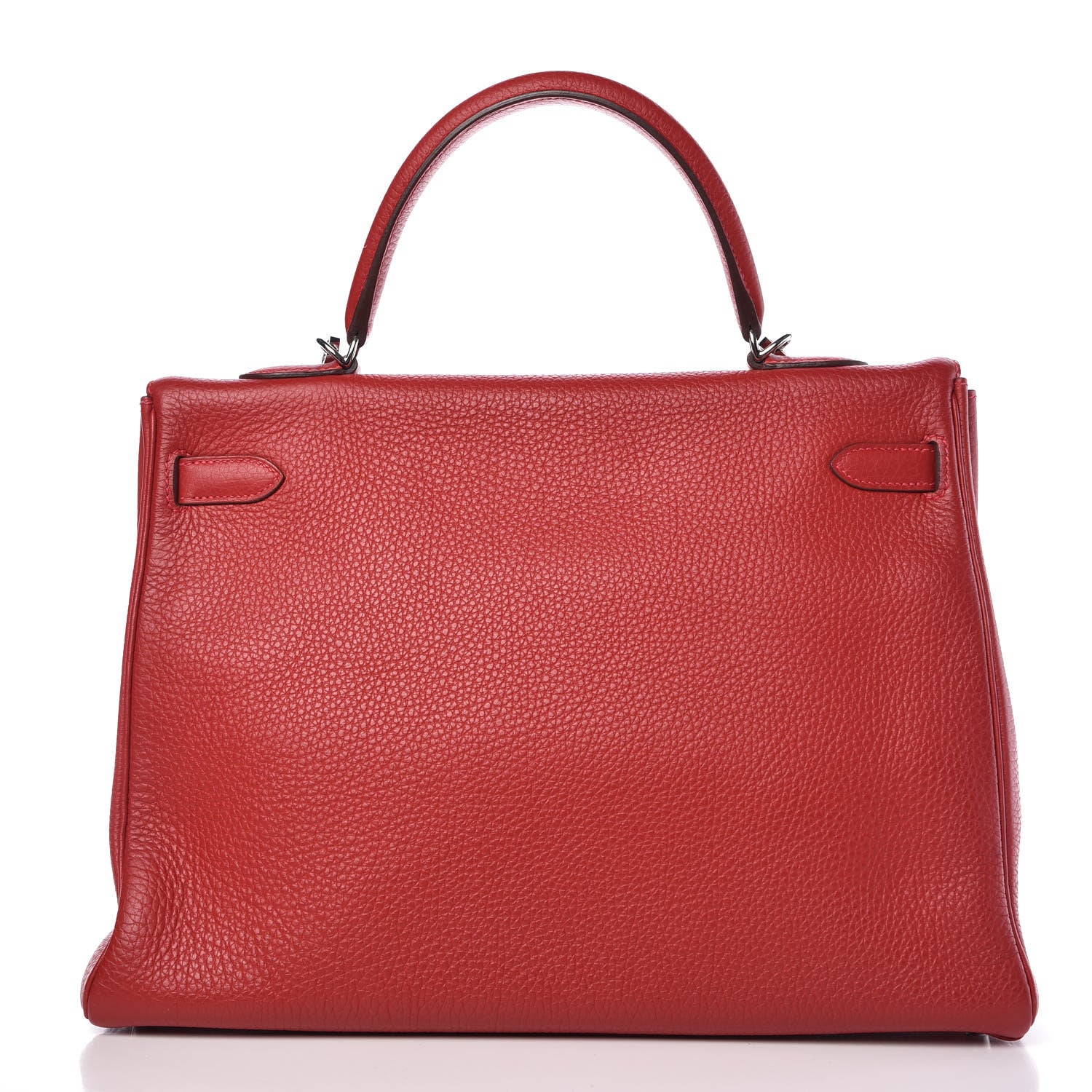 Hermes Togo Kelly Retourne 35 Rouge Casaque 4 of 37