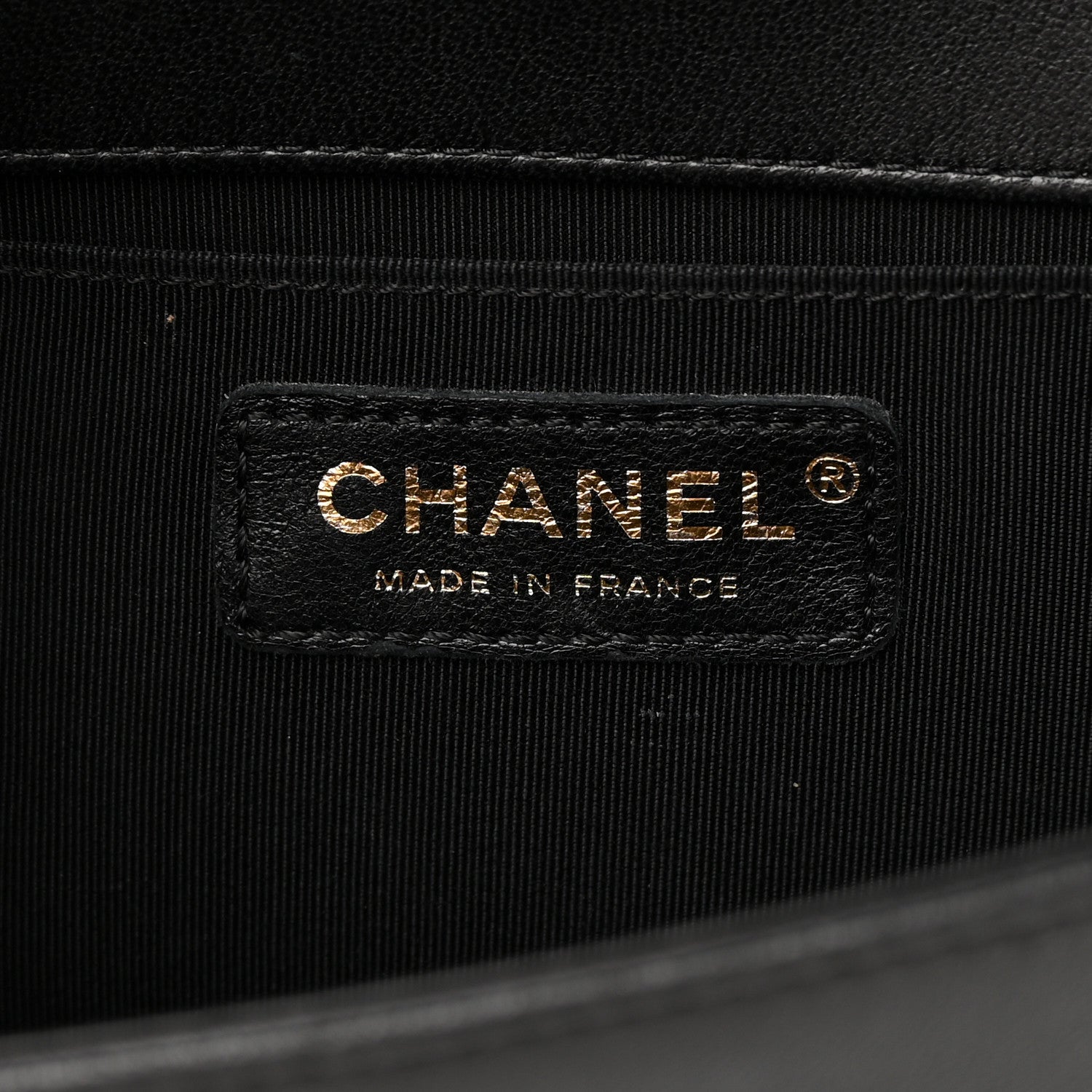 Chanel Lambskin Quilted Medium Boy Flap Black 6 of 15