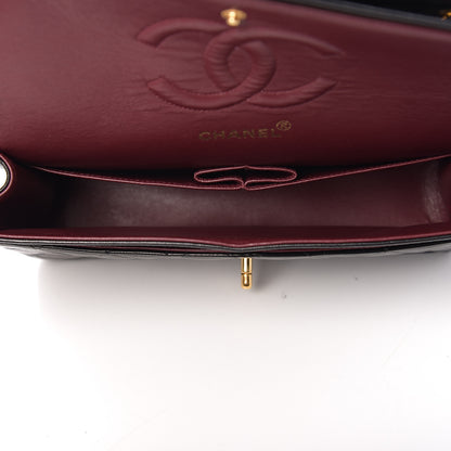 Chanel Lambskin Quilted Medium Double Flap Black 4 of 11