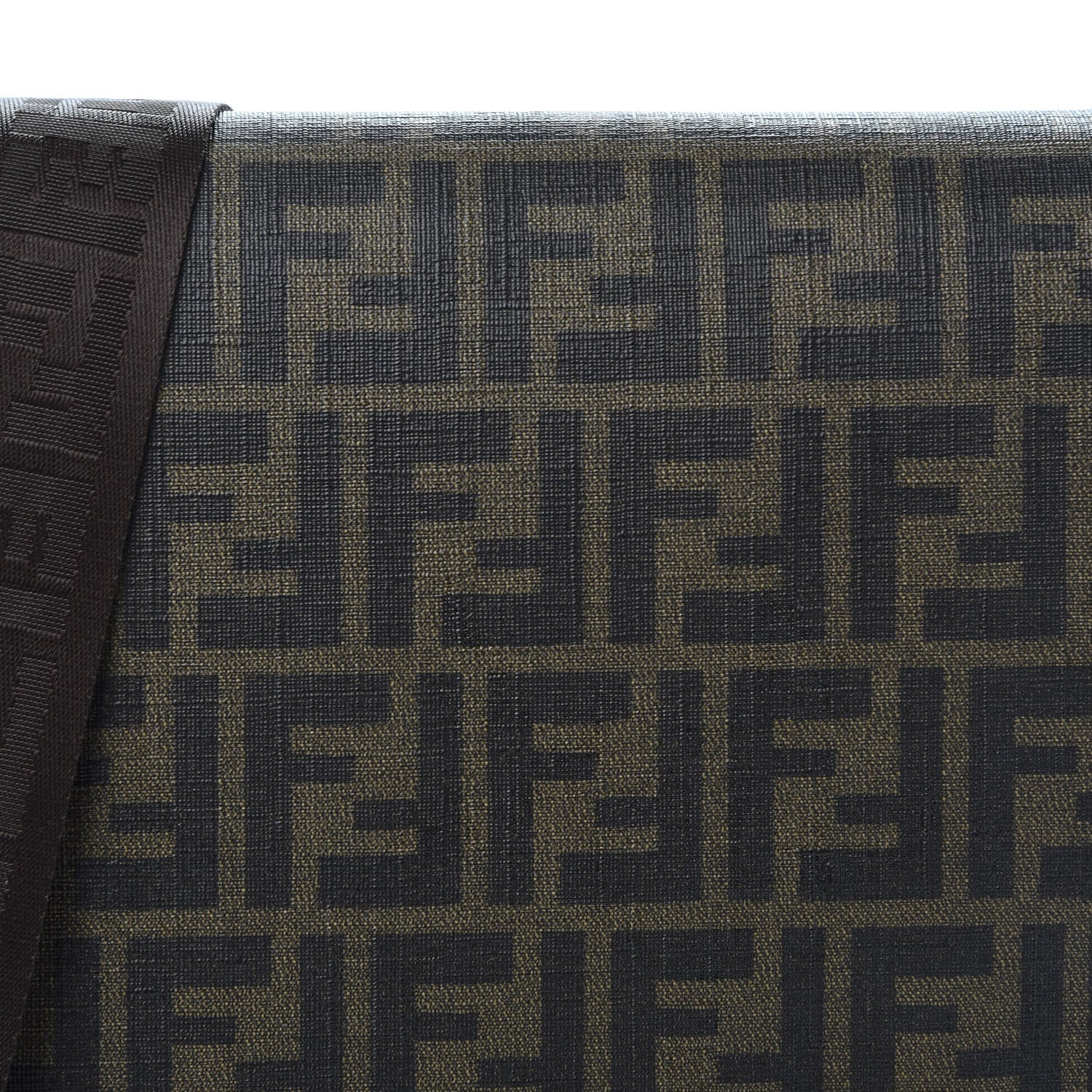 Fendi Zucca Spalmati Messenger Bag Tobacco 9 of 11