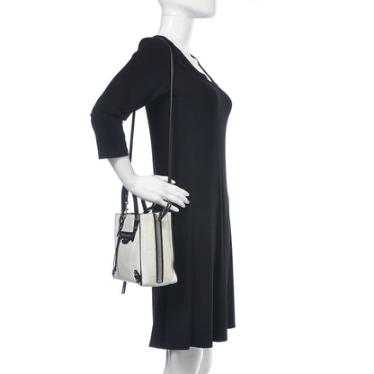 Balenciaga Veau Papier A6 Zip Around Tote White Black 2 of 18