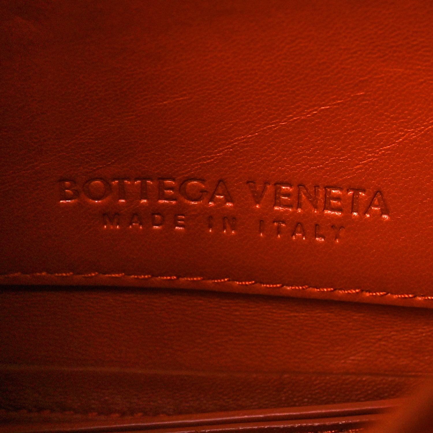 Bottega Veneta Calfskin Mount Envelope Bag Maple 7 of 12
