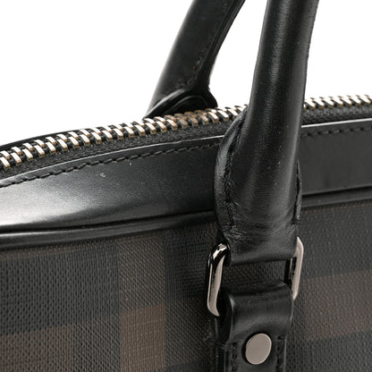 Burberry Smoked Check Newburg Briefcase 10 of 14