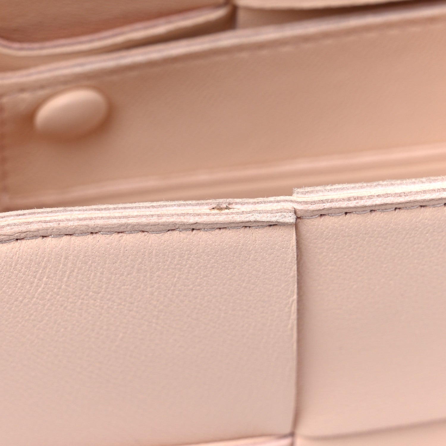 Bottega Veneta Lambskin Maxi Intreccio Candy Cassette Crossbody Bag Melon Washed 9 of 9