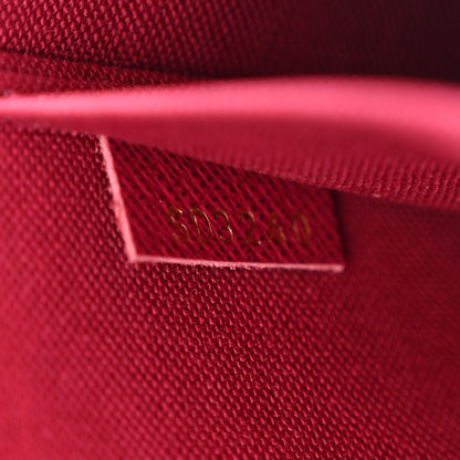 Louis Vuitton Monogram Pochette Felicie Chain Wallet Fuchsia 8 of 13