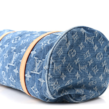 Louis Vuitton Monogram Denim Papillon Denim Blue 10 of 10