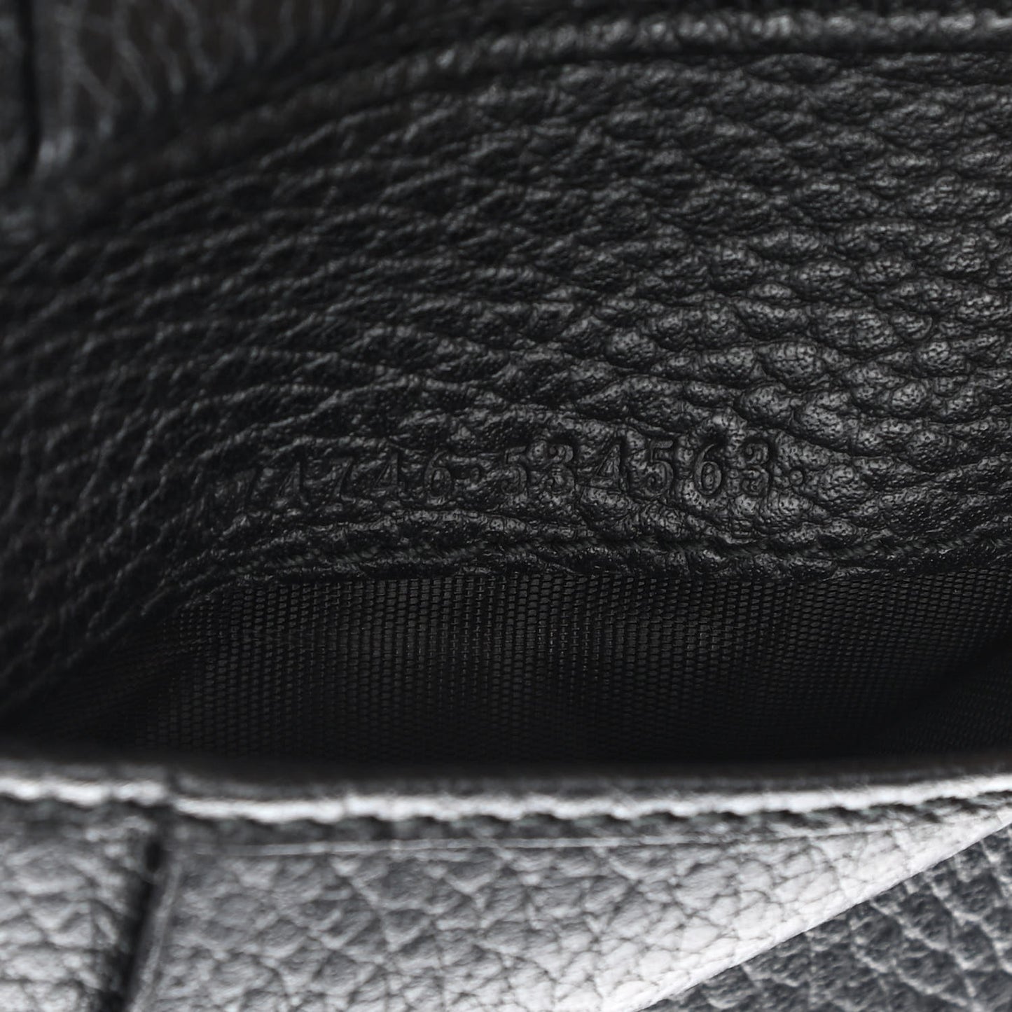 Dollar Calfskin GG Marmont Wallet Black