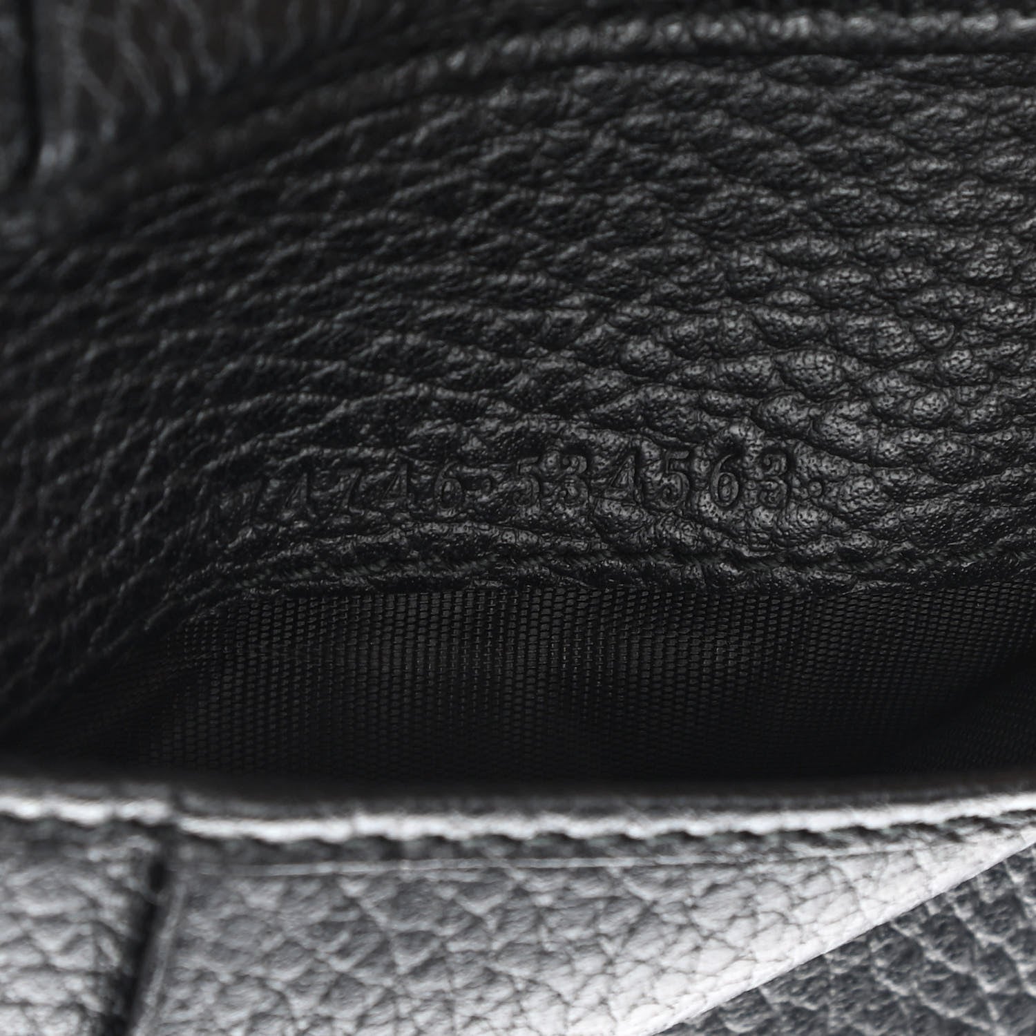 Gucci Dollar Calfskin GG Marmont Wallet Black 7 of 9