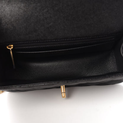Chanel Caviar Quilted Mini Top Handle Rectangular Flap Black 5 of 11
