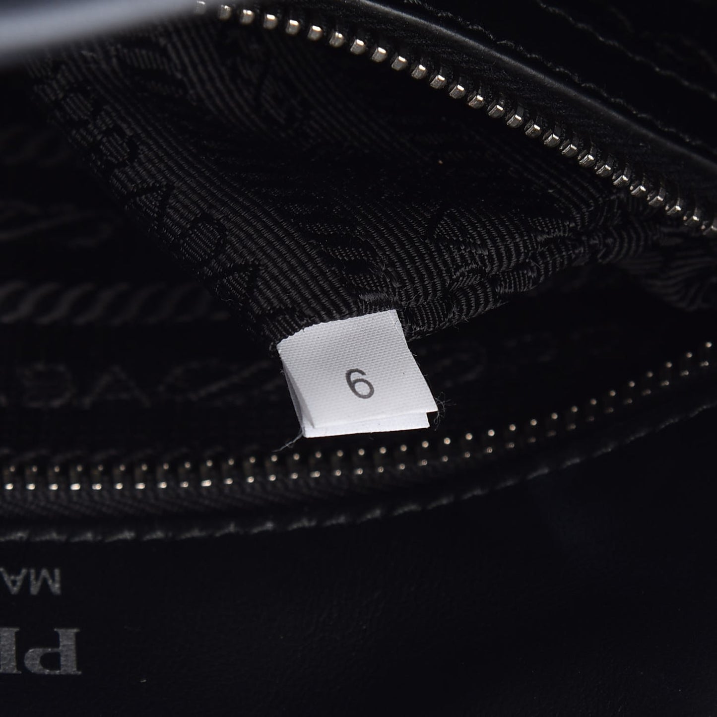Soft Calfskin Diagramme Crossbody Bag Black