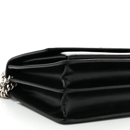 Saint Laurent Calfskin Medium Monogram Sunset Black 9 of 10