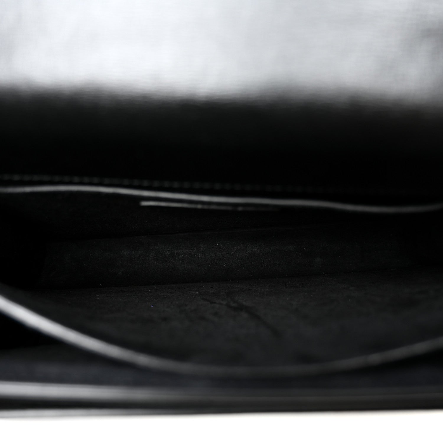 Saint Laurent Calfskin Medium Monogram Sunset Black 5 of 10