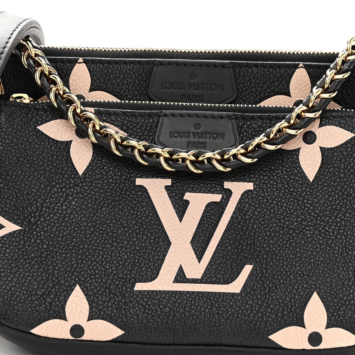 Empreinte Monogram Giant Multi Pochette Accessories Black Beige