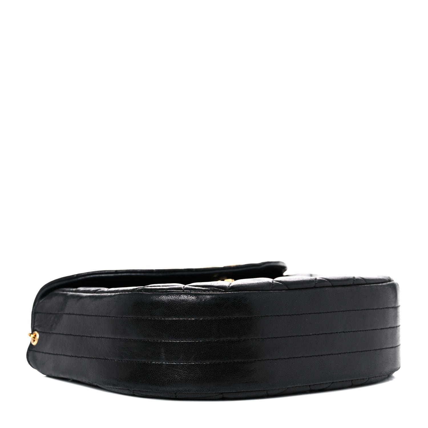 Chanel Lambskin Quilted Small Single Flap Black 3 of 18
