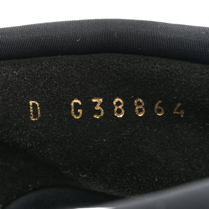 Chanel Fabric CC Mules Sandals 37 Black 8 of 9