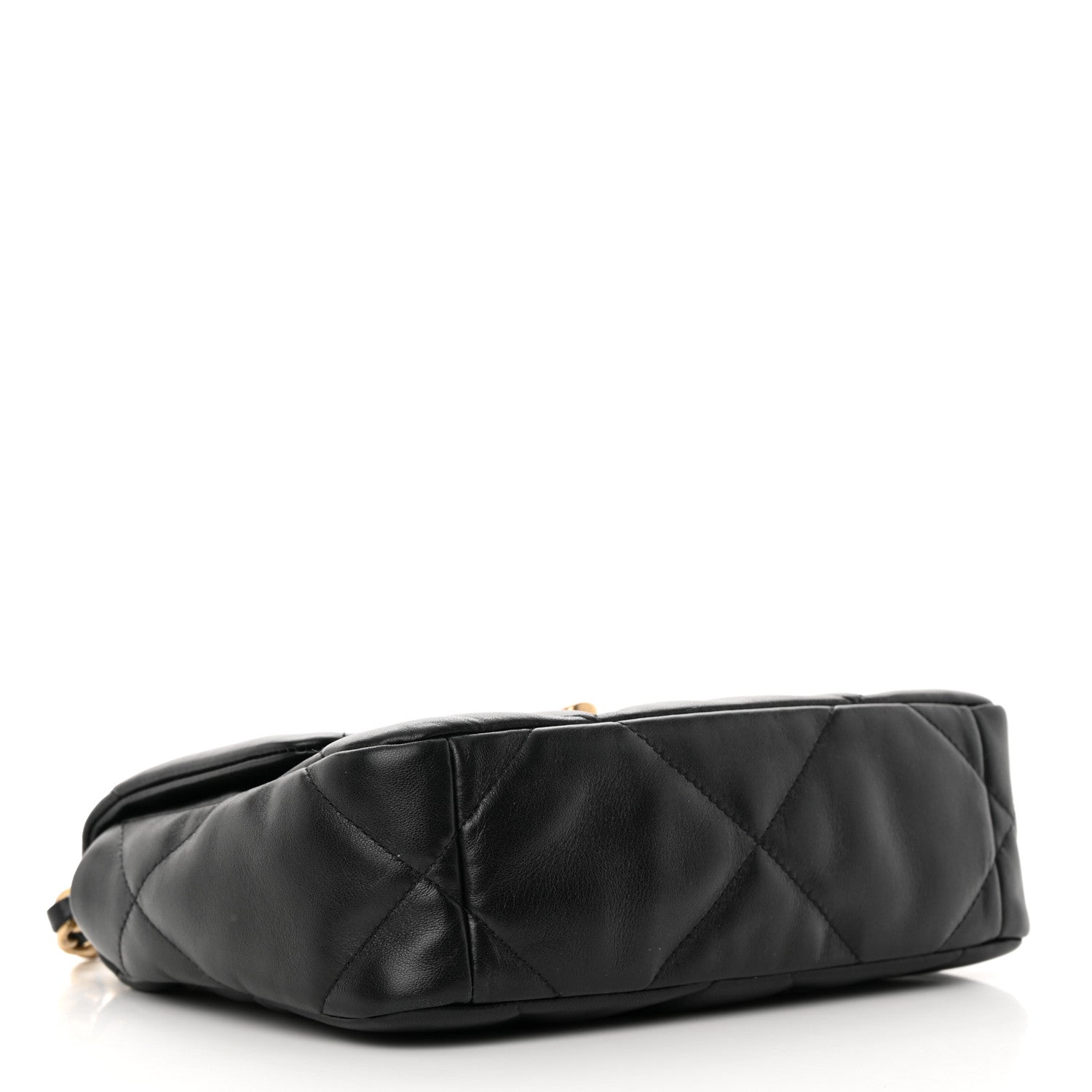 Chanel Lambskin Quilted Medium Chanel 19 Flap Black 4 of 12