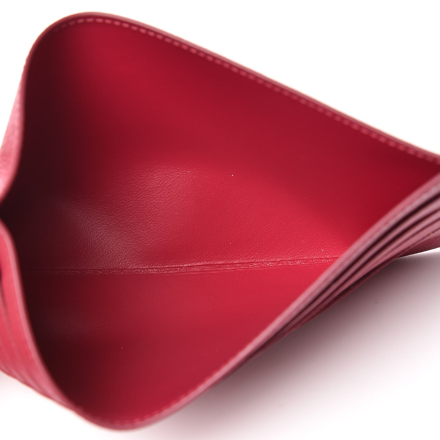 Louis Vuitton Calfskin Felicie Card Holder Insert Fuchsia 5 of 6