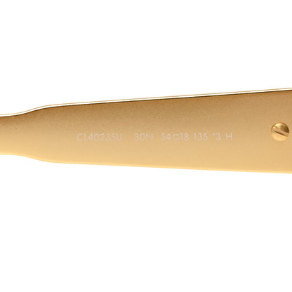 Celine Metal Triomphe 01 Sunglasses CL40235U Gold Green 5 of 7