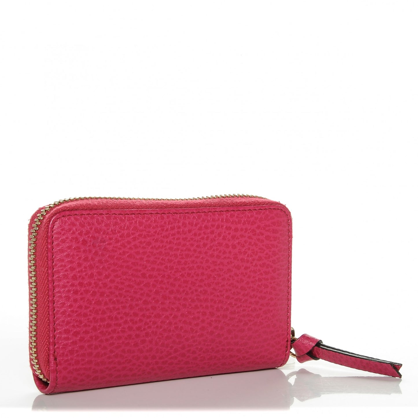 Dollar Calfskin Swing Zip Around Card Case Blossom