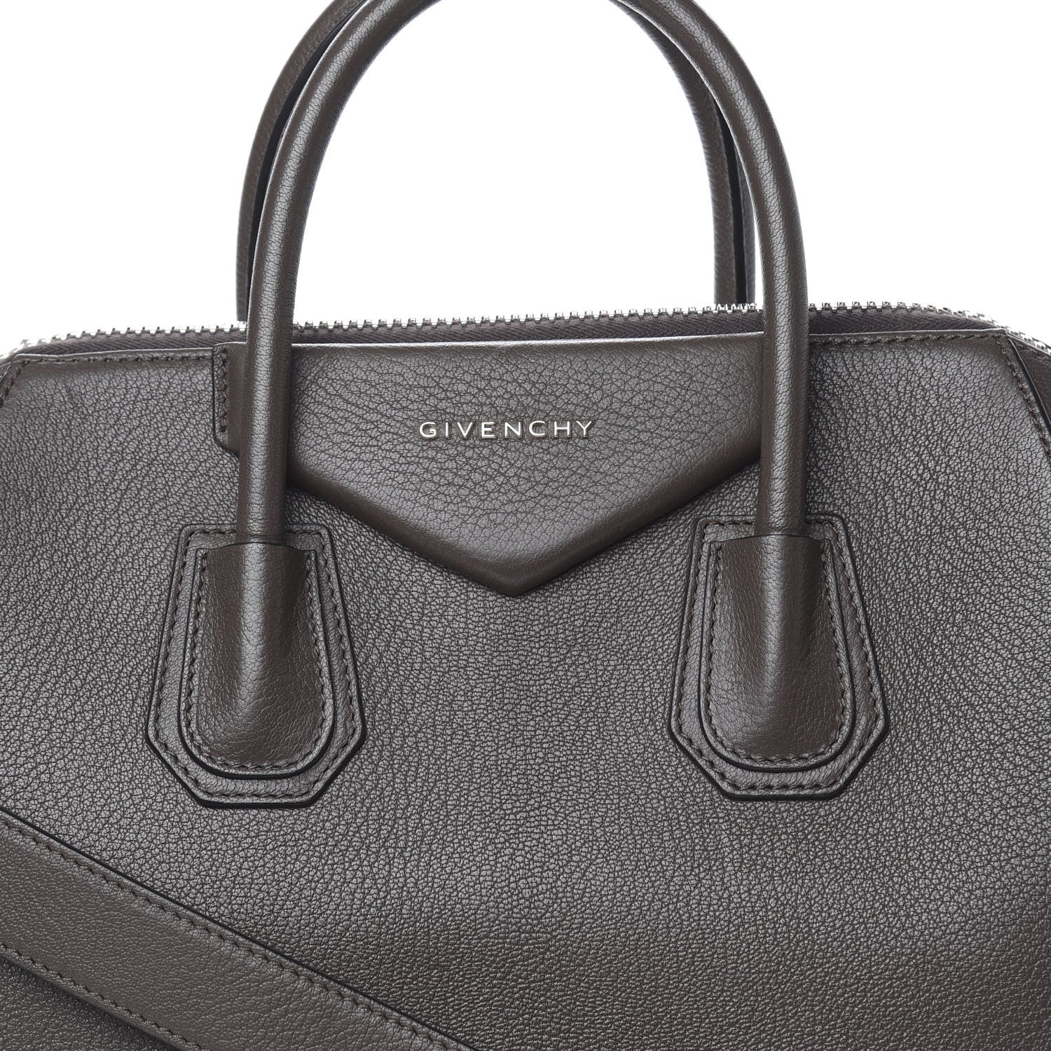 Givenchy Sugar Goatskin Medium Antigona Heather Grey 9 of 11