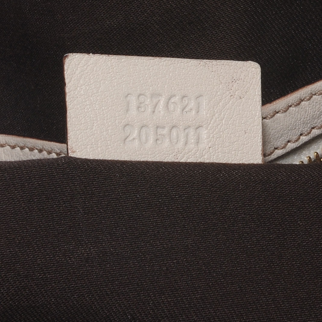 Monogram Pelham Medium Shoulder Bag White