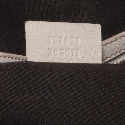 Gucci Monogram Pelham Medium Shoulder Bag White 7 of 7