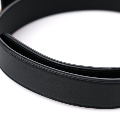 Gucci Calfskin Double G 30mm Belt 75 30 Black 5 of 5