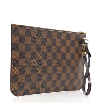Louis Vuitton Damier Ebene Neverfull MM GM Pochette 2 of 8