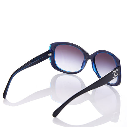 Chanel CC Sunglasses 5183 Blue 4 of 8