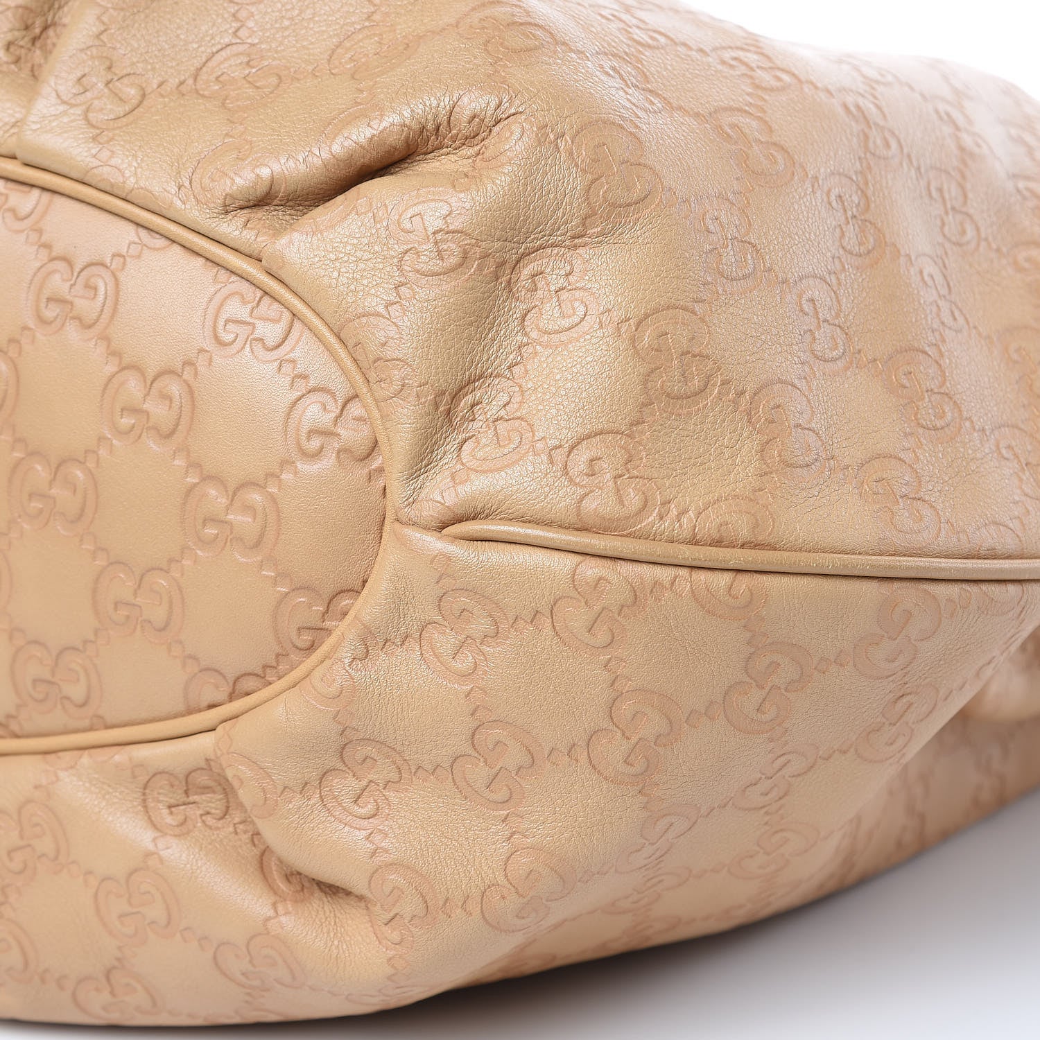 Gucci Guccissima Medium Pelham Hobo Beige 9 of 13