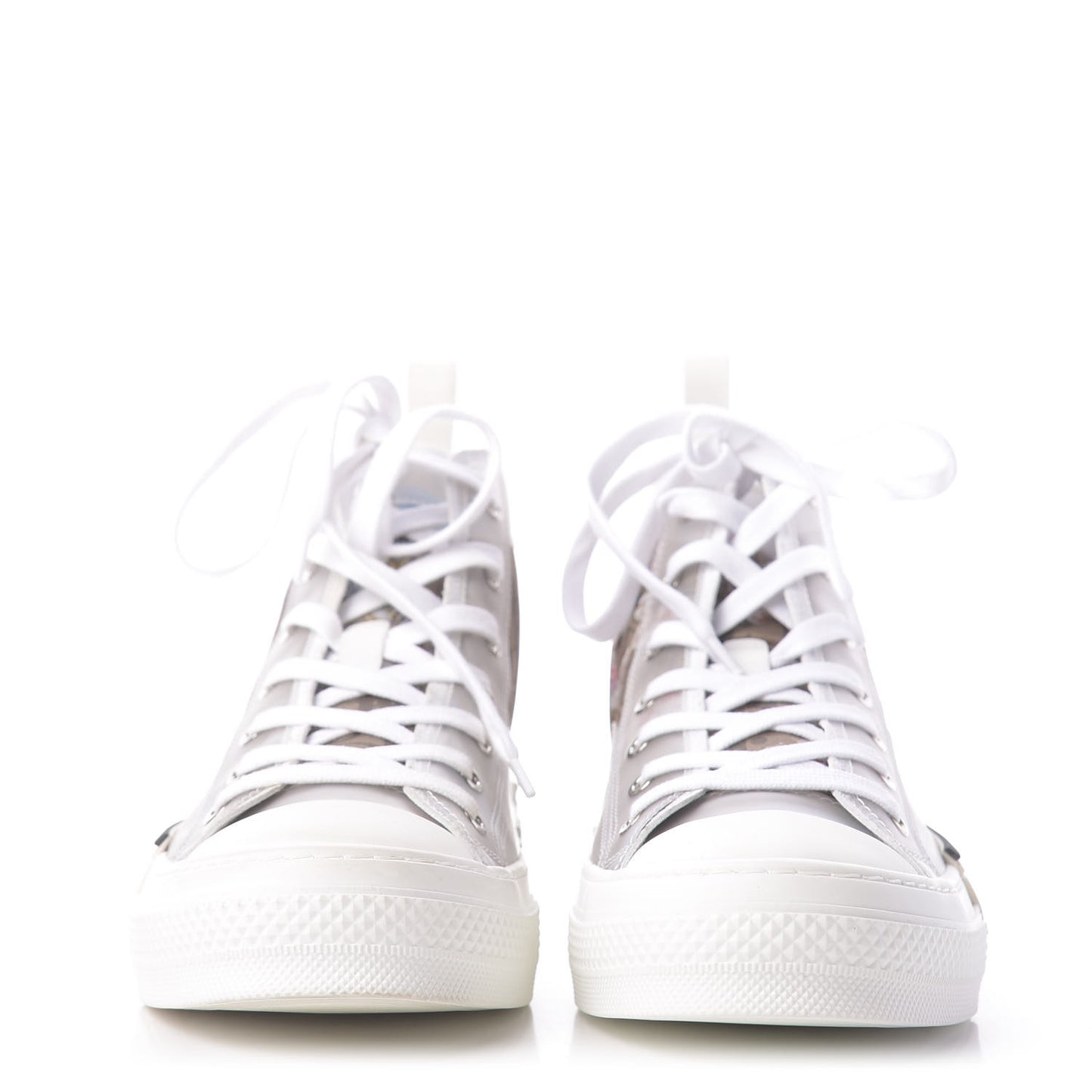 X SORAYAMA Technical Canvas Oblique Mens B23 High Top Sneakers 39 White
