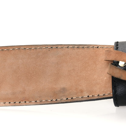 Gucci Guccissima Interlocking G 40mm Belt 100 40 Black 9 of 9