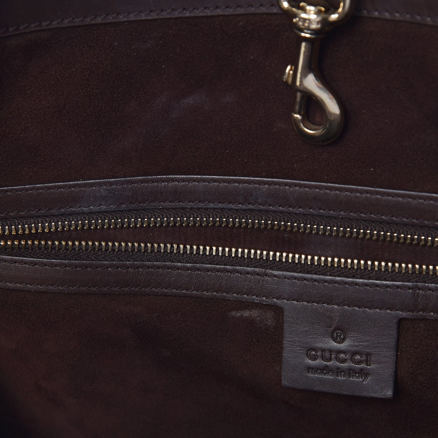 Gucci Python Medium Craft Tote Brown 13 of 15
