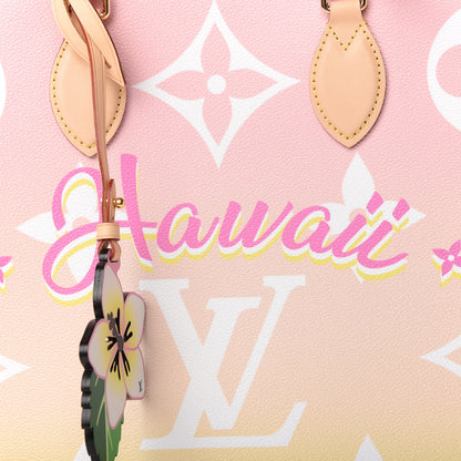 Louis Vuitton Monogram Giant By The Pool Hawaii Onthego GM Light Pink 9 of 10