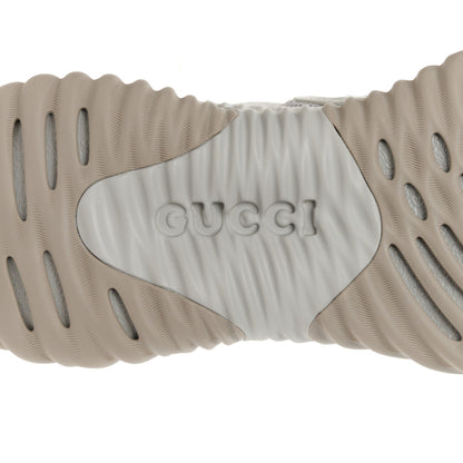 Gucci New Nappa Sombre Interlocking G Ripple Mens Platform Sneakers 8.5 Grey Sky 7 of 11