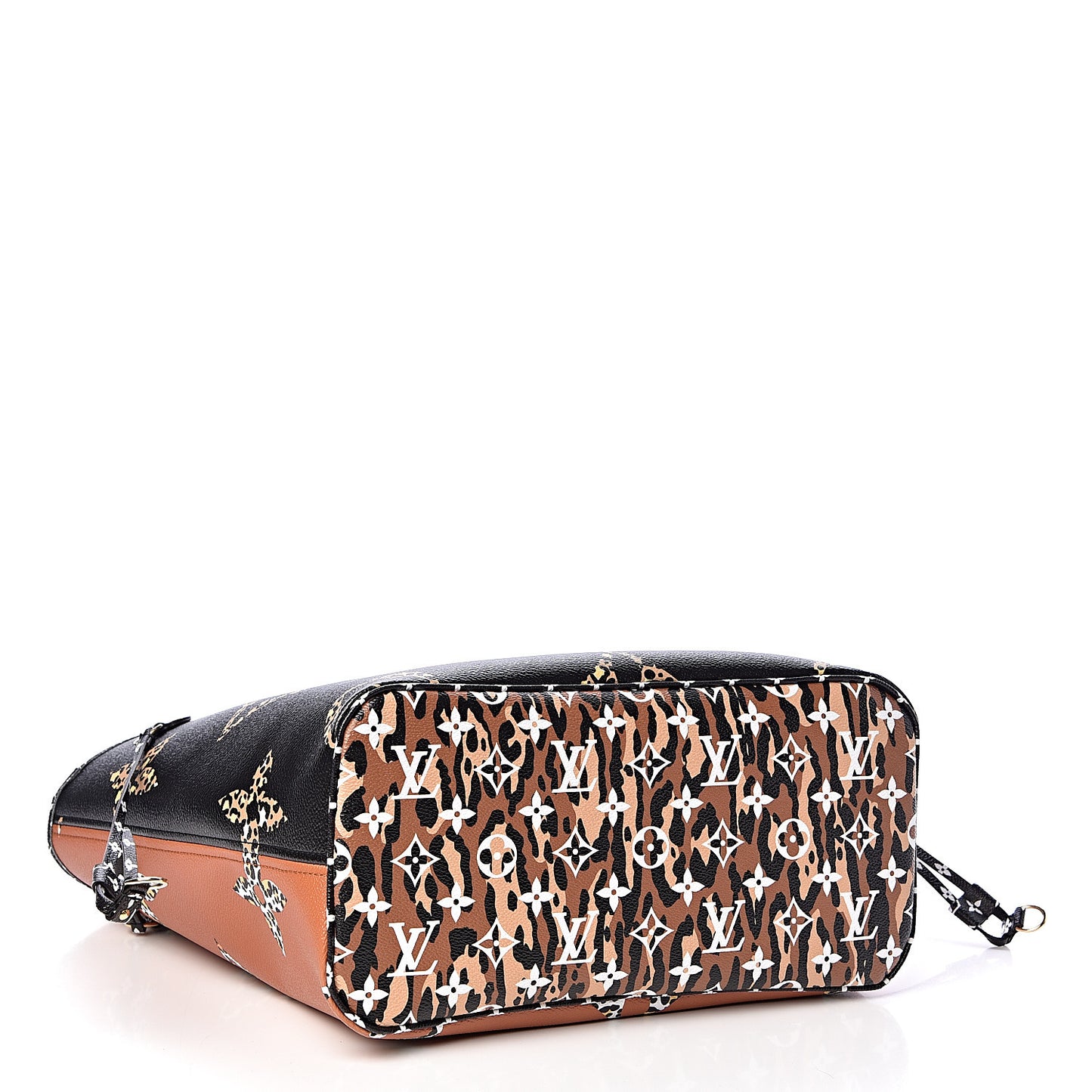 Monogram Giant Jungle Neverfull MM Black