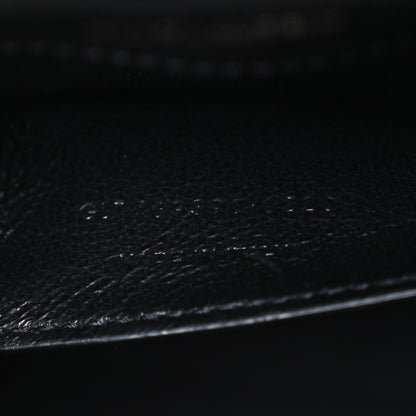 Saint Laurent Grain De Poudre Small Monogram Monochrome Kate Satchel Black 7 of 12