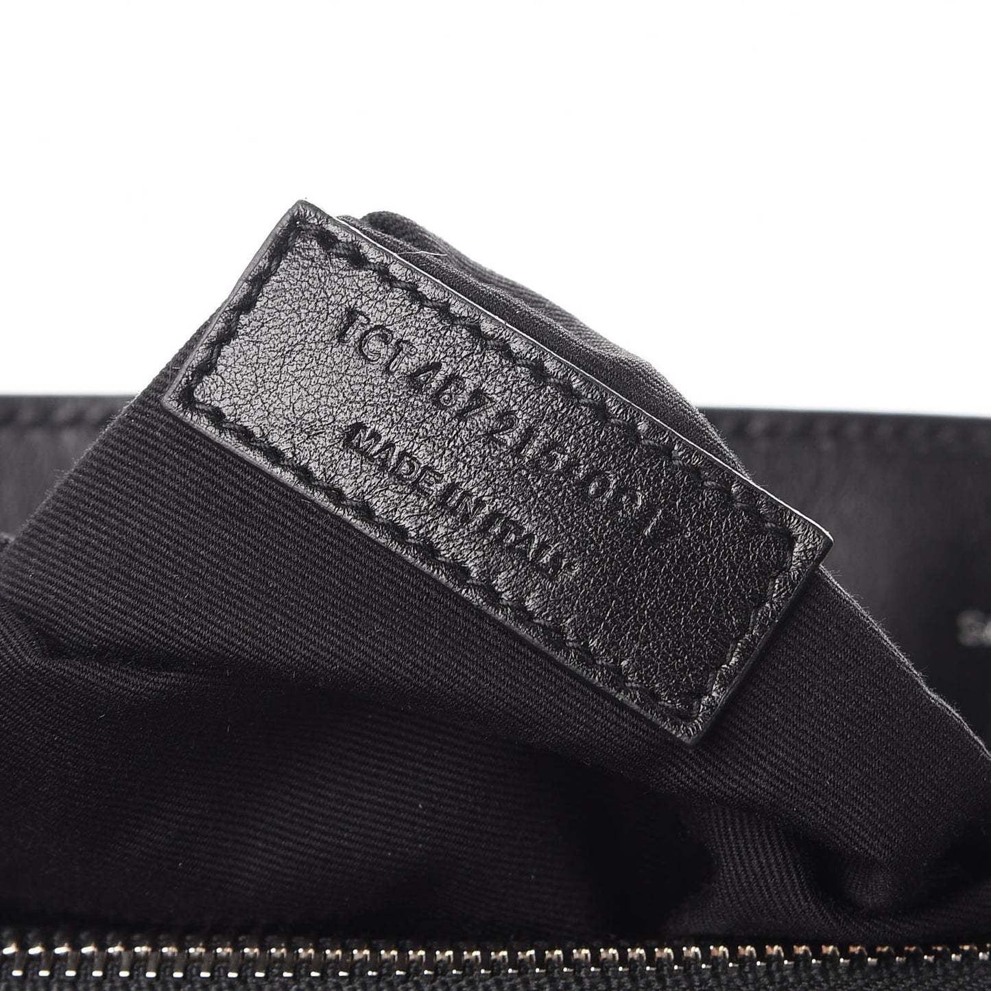 Calfskin Y Quilted Monogram Large Loulou Chain Satchel Black