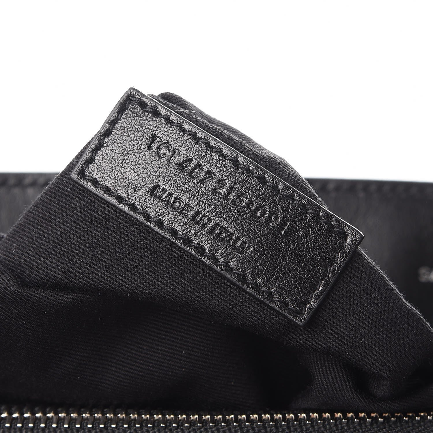 Saint Laurent Calfskin Y Quilted Monogram Large Loulou Chain Satchel Black 7 of 10