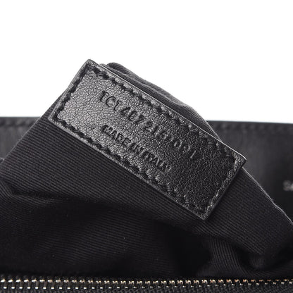 Saint Laurent Calfskin Y Quilted Monogram Large Loulou Chain Satchel Black 7 of 10