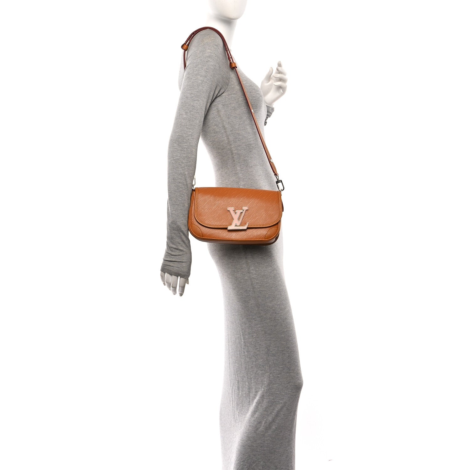 Louis Vuitton Epi Buci Crossbody Gold Honey 2 of 9