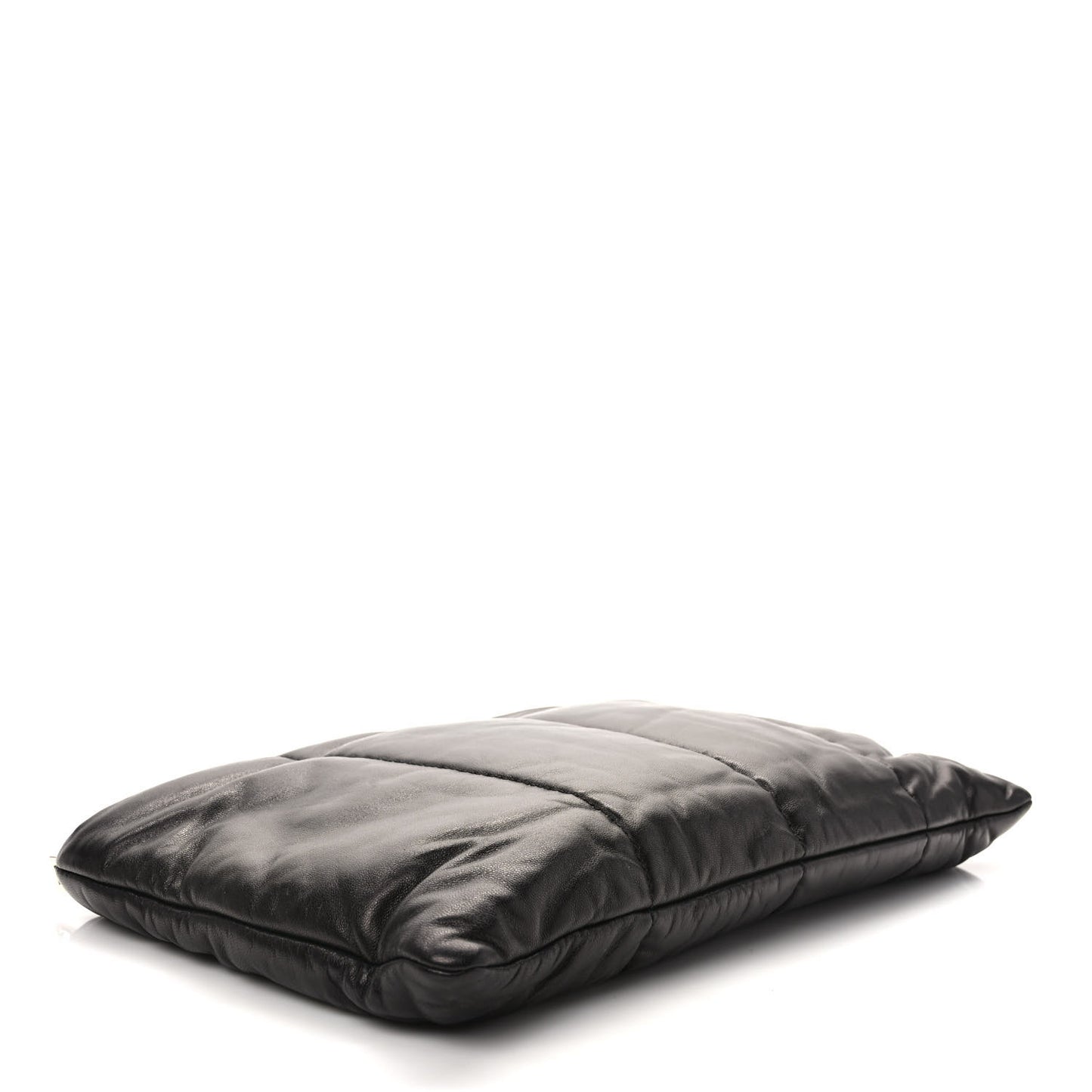 Nappa Bomber Clutch Black