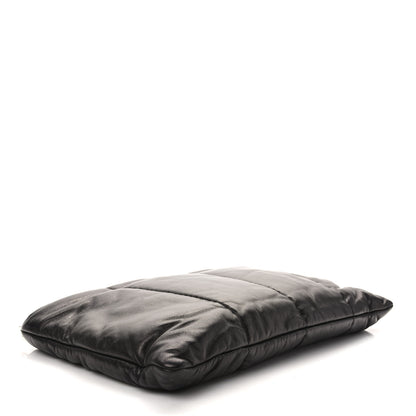 Prada Nappa Bomber Clutch Black 4 of 6