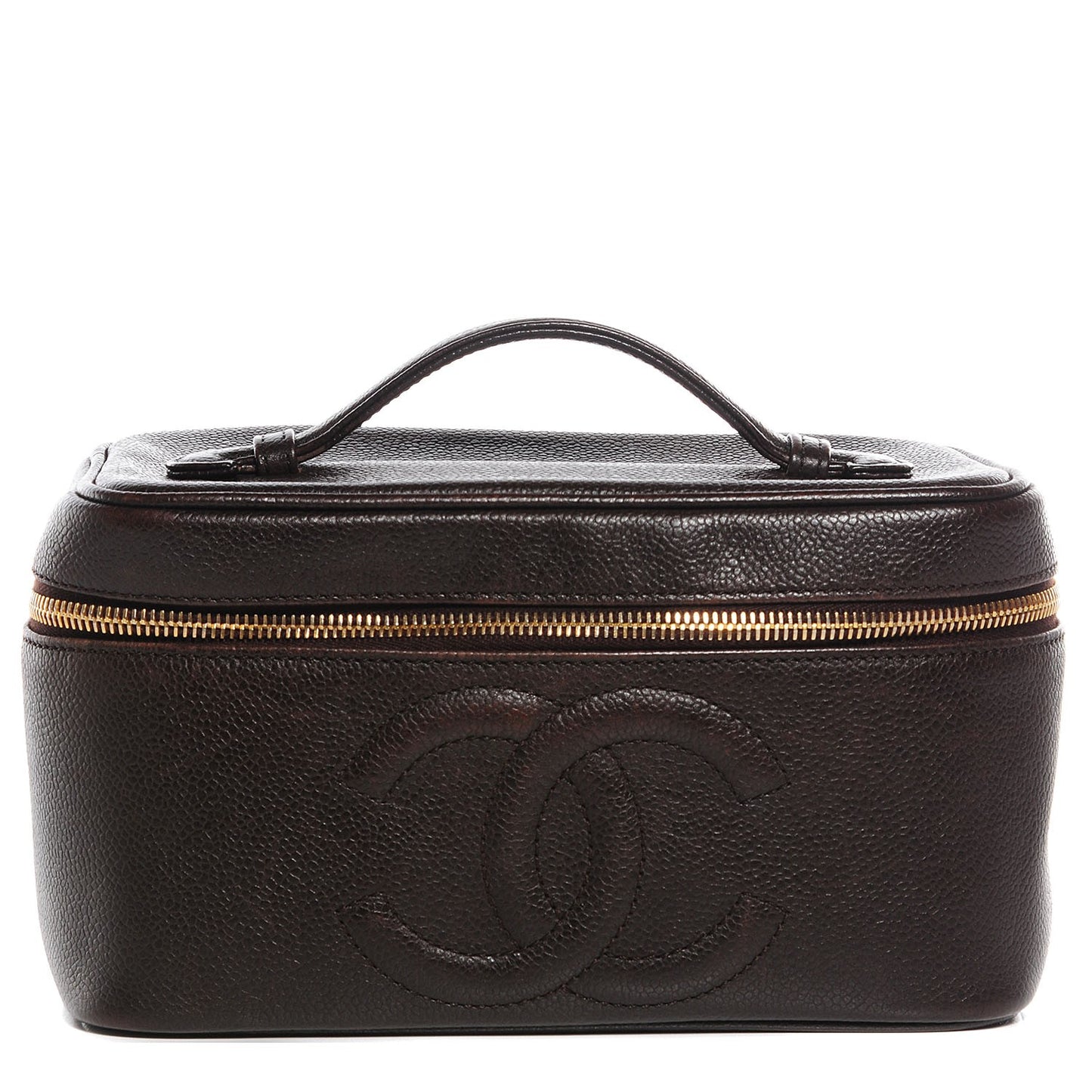 Caviar Cosmetic Vanity Case Dark Brown