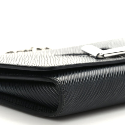 Louis Vuitton Epi Twist Chain Wallet Black 7 of 8
