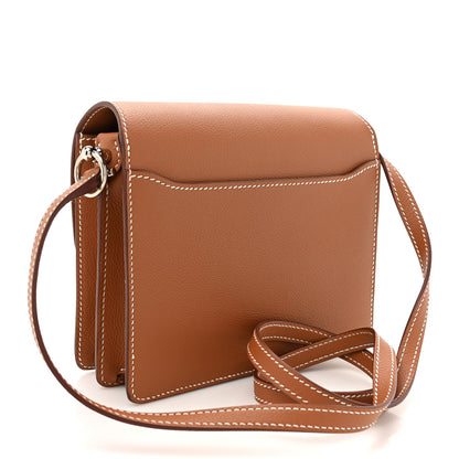 Hermes Evercolor Mini Sac Roulis Gold 3 of 14