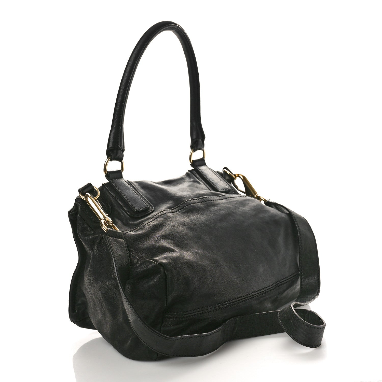 Givenchy Washed Lambskin Medium Studded Pandora Black 3 of 15