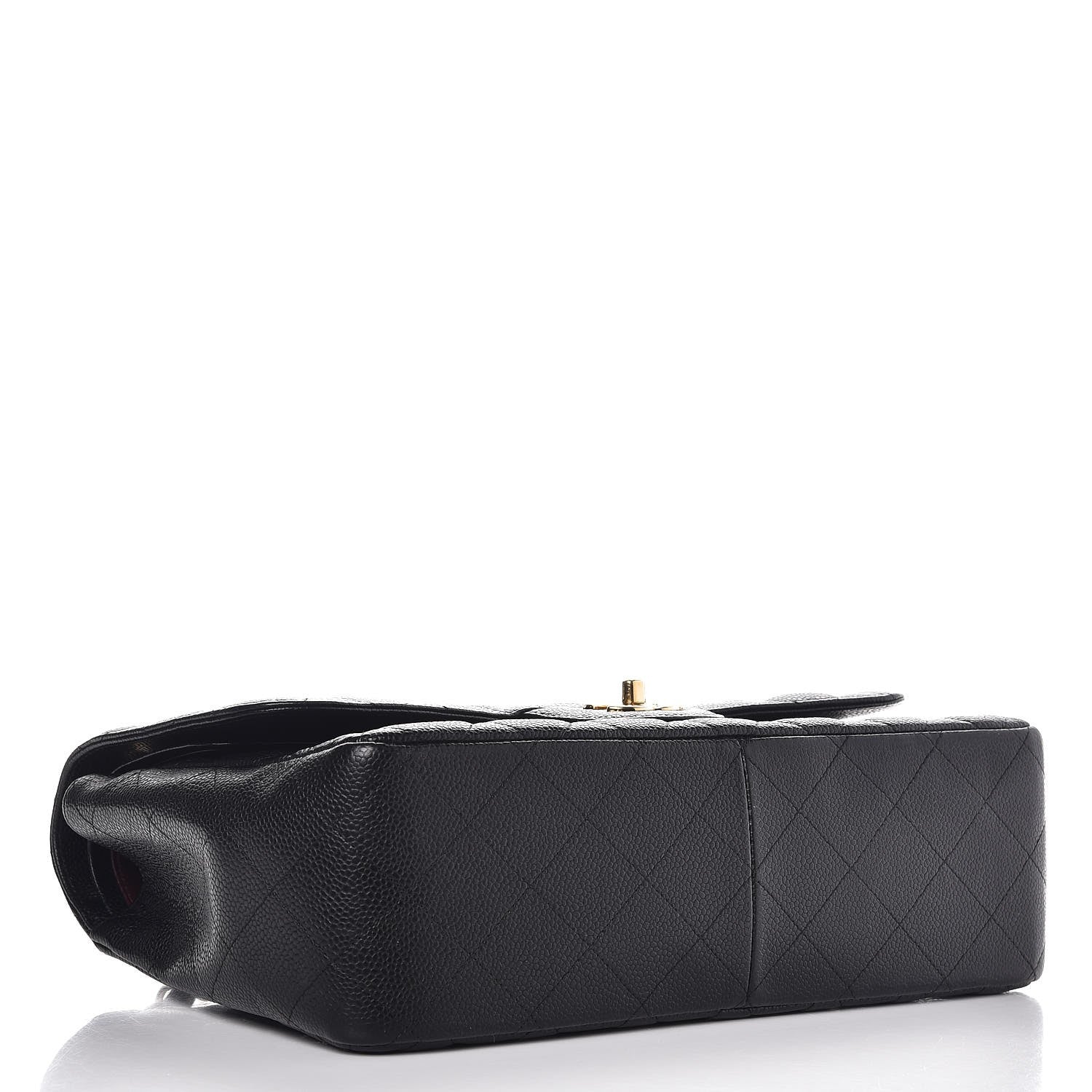 Chanel Caviar Quilted Jumbo Double Flap Black 5 of 8